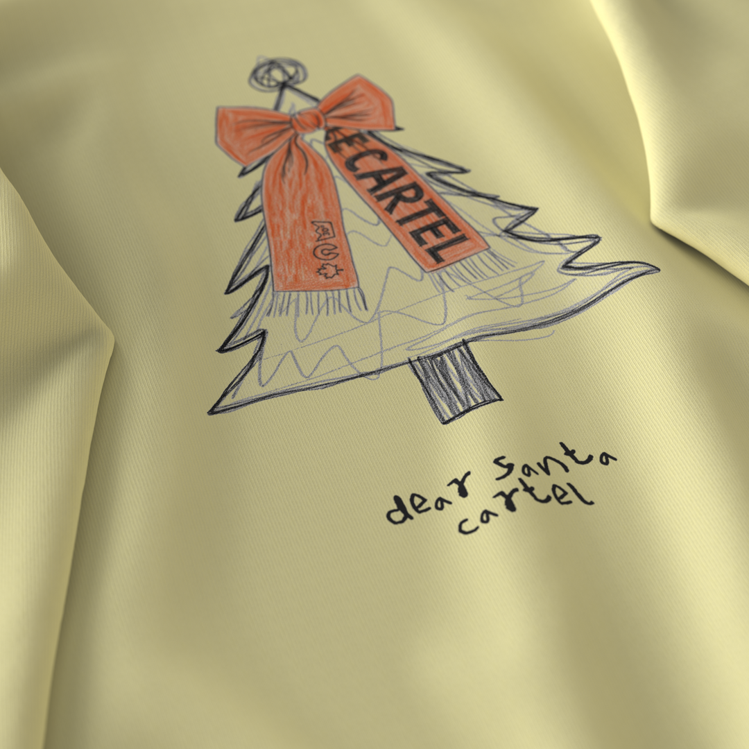 DEAR SANTA・Crewneck unisexe・Crème