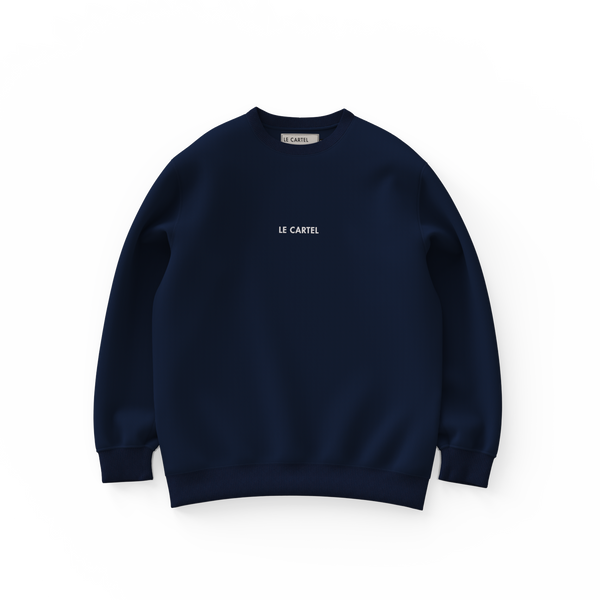 PLANÈTE MTL・Crewneck unisexe・Bleu marin