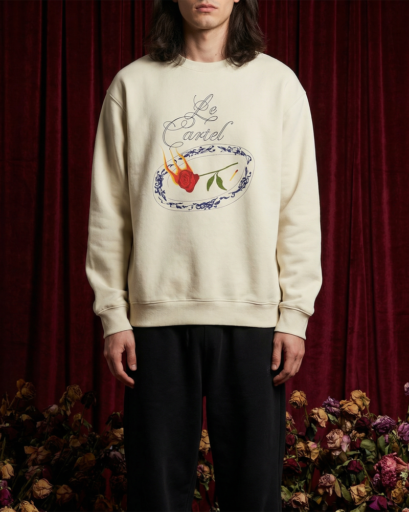 EPI-LOGUE・Crewneck oversized unisex・Cream