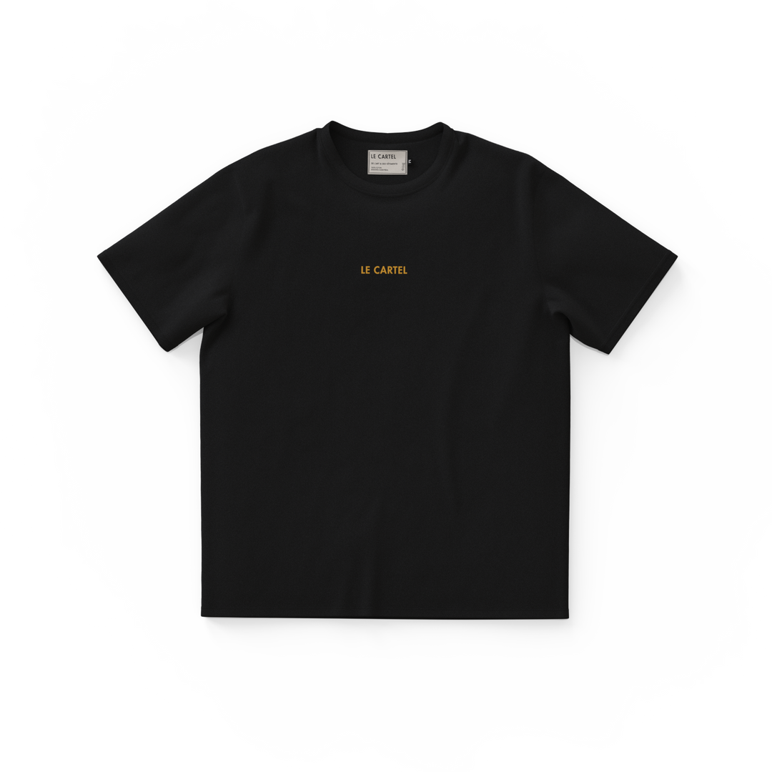MAISON DE CONVOITISES・T-shirt ample unisexe・Noir
