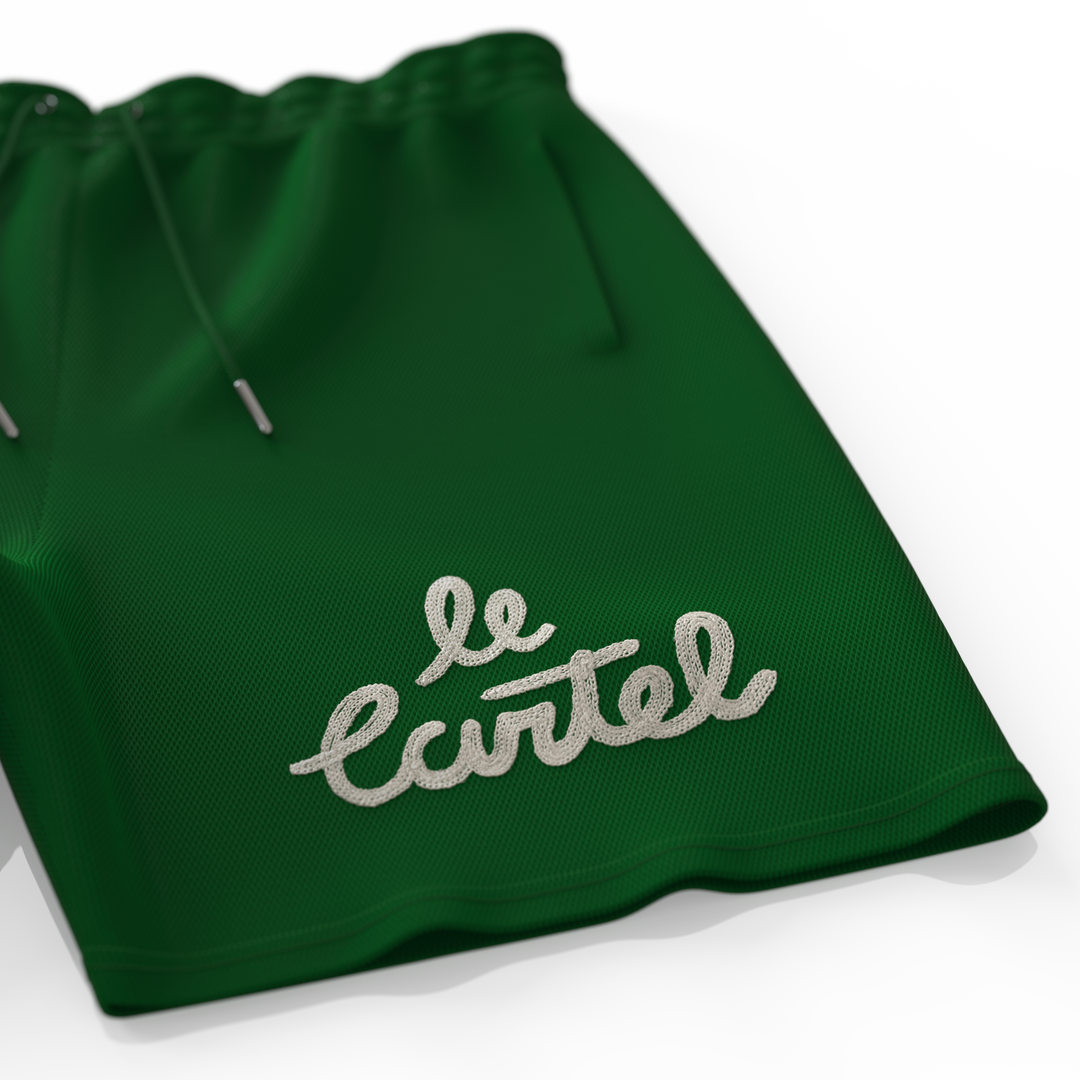 OG・Short piqué unisexe・Vert