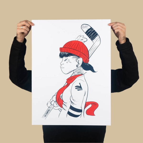 HABS・Sérigraphie papier - Le Cartel